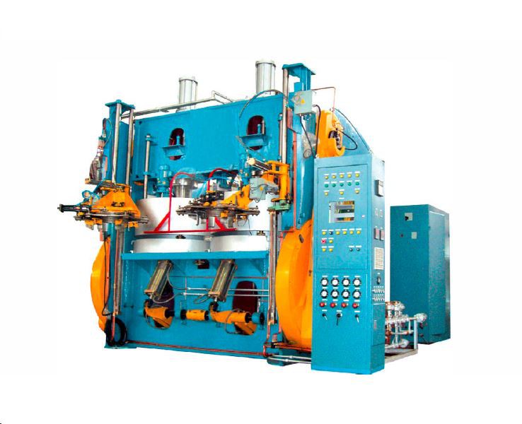 Tyre curing press for PCR and LTR