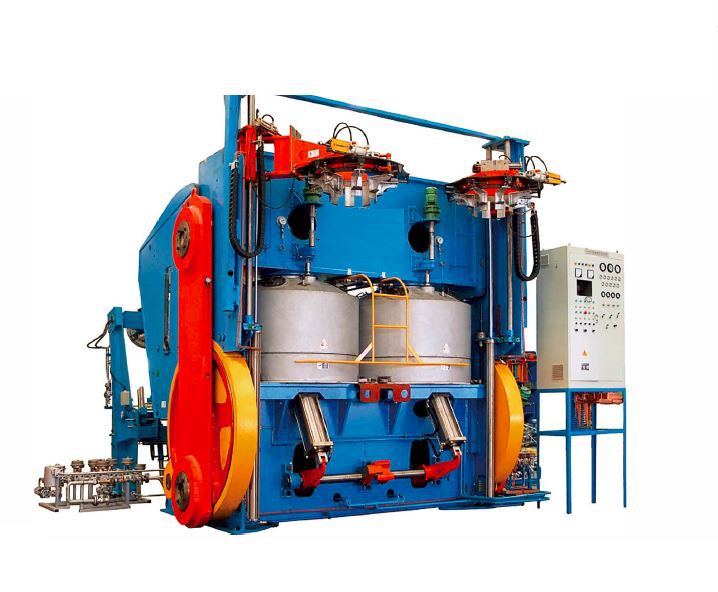 Tyre curing press for LTR and TBR